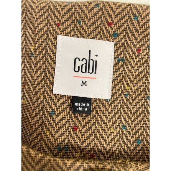 Cabi Penny Blazer Jacket Herringbone Fleck Medium - Picture 6 of 6